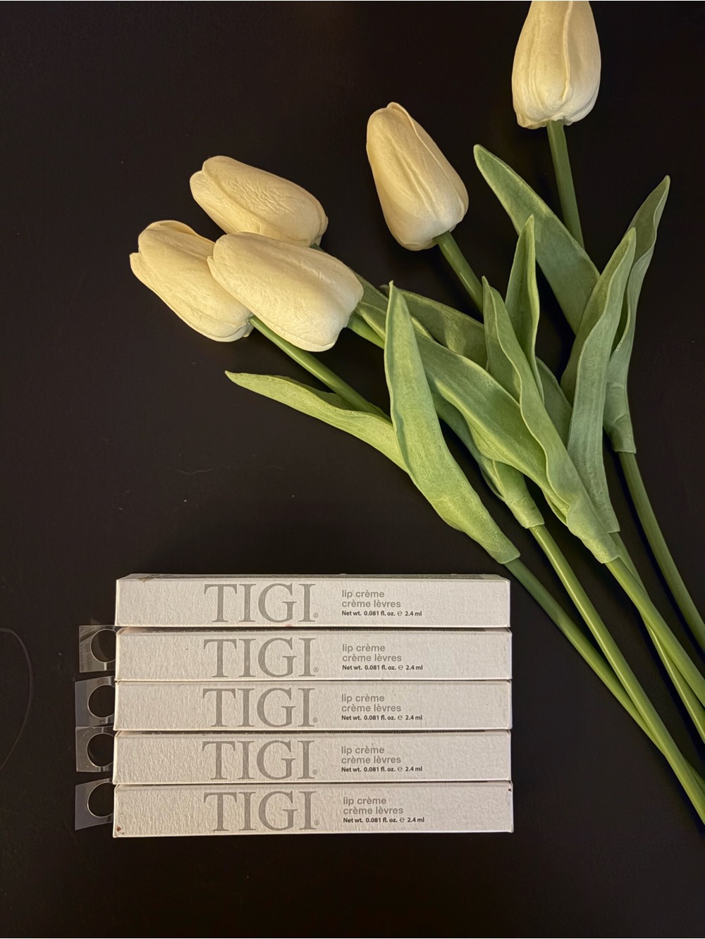 (5) Tigi Lip Cream - Monaco DISCONTINUED NIB